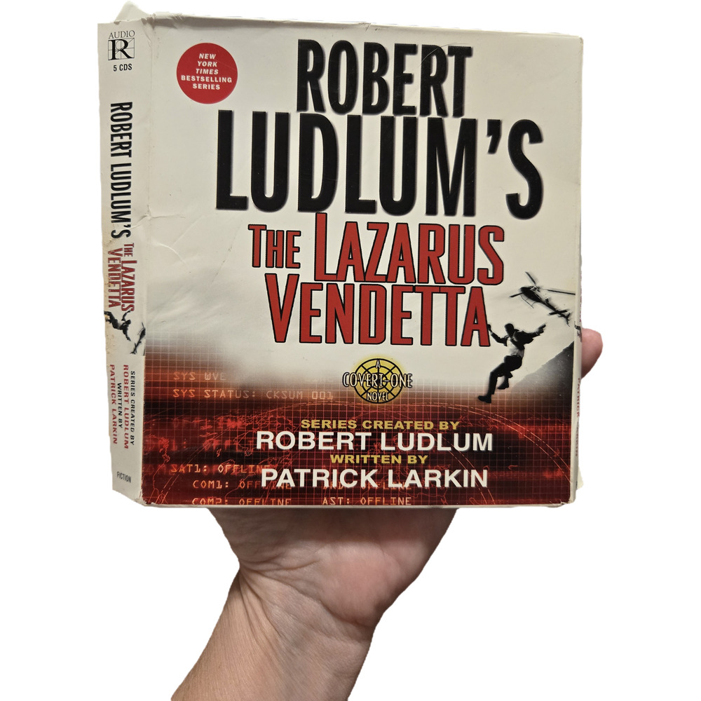 Robert Ludlum's The Lazarus Vendetta Audio Renaissance Audiobook CD Thriller